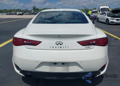 2021 Infiniti Q60 Luxe from USA, damaged, VIN JN1EV7KKXMM410062